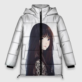 Женская зимняя куртка 3D с принтом Красивая аниме девушка в Ухте, верх — 100% полиэстер; подкладка — 100% полиэстер; утеплитель — 100% полиэстер | длина ниже бедра, силуэт Оверсайз. Есть воротник-стойка, отстегивающийся капюшон и ветрозащитная планка. 

Боковые карманы с листочкой на кнопках и внутренний карман на молнии | аниме | анимешка | девушка | тян | тянка | тяночка