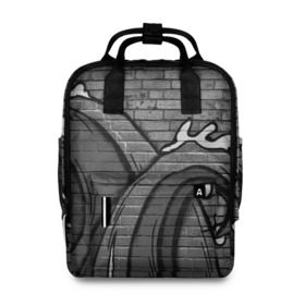 Женский рюкзак 3D Волны Граффити: в Ухте, 100% полиэстер | лямки с регулируемой длиной, сверху ручки, чтобы рюкзак нести как сумку. Основное отделение закрывается на молнию, как и внешний карман. Внутри два дополнительных кармана, один из которых закрывается на молнию. По бокам два дополнительных кармашка, куда поместится маленькая бутылочка
 |