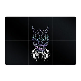 Магнитный плакат 3Х2 с принтом Ghostemane в Ухте, Полимерный материал с магнитным слоем | 6 деталей размером 9*9 см | ghostemane | ghostemane mercury | ghostemane nihi | trash gang | гостмейн