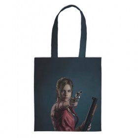 Сумка 3D повседневная с принтом Claire Redfield в Ухте, 100% полиэстер | Плотность: 200 г/м2; Размер: 34×35 см; Высота лямок: 30 см | 2 | biohazard | claire | evil | horror | raccoon | resident | survival | t virus | t вирус | выживание | зла | кеннеди | клэр | леон | обитель | раккун | редфилд | скотт | ужас