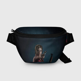 Поясная сумка 3D с принтом Claire Redfield в Ухте, 100% полиэстер | плотная ткань, ремень с регулируемой длиной, внутри несколько карманов для мелочей, основное отделение и карман с обратной стороны сумки застегиваются на молнию | 2 | biohazard | claire | evil | horror | raccoon | resident | survival | t virus | t вирус | выживание | зла | кеннеди | клэр | леон | обитель | раккун | редфилд | скотт | ужас