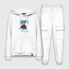 Мужской костюм хлопок с толстовкой с принтом Sally Face in Mask в Ухте,  |  | Тематика изображения на принте: game | mask | sally face | гизмо | девид | девочка | игра | лари | ларри | мальчик | маска | мрачная | на лице | пых | с протезом | сал | сали | салли | салли фейс | фейс | фэйс | эддисон | эшли