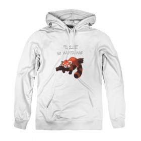 Женская толстовка хлопок с принтом To do list: [v] Nothing в Ухте, френч-терри, мягкий теплый начес внутри (100% хлопок) | карман-кенгуру, эластичные манжеты и нижняя кромка, капюшон с подкладом и шнурком | chillout | лень | лист | ничего | отдых | панда | расслабон | чилаут