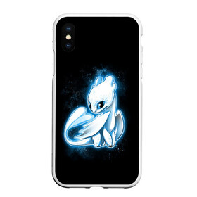 Чехол для iPhone XS Max матовый с принтом Фурия в Ухте, Силикон | Область печати: задняя сторона чехла, без боковых панелей | Тематика изображения на принте: berk | dragon | fury | how | island | light | night | to | toothless | train | your | беззубик | дневная | дракона | как | ночная | олух | остров | приручить | фурия