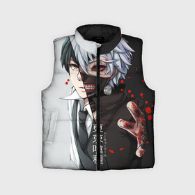 Детский жилет утепленный 3D с принтом Токийский гуль   Характер в Ухте,  |  | Тематика изображения на принте: ccg | tokyo ghoul | tokyo ghoul:jack | аниме | аниме токийский гуль | антэйк | аогири | аято | гули | какухо | куинкс | кэн канэки | манга | норо | сасаки хайсэ | току | футболка аниме | ямори