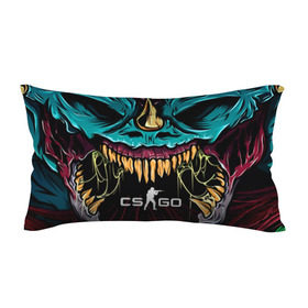 Подушка 3D антистресс с принтом CS GO hyper beast skin в Ухте, наволочка — 100% полиэстер, наполнитель — вспененный полистирол | состоит из подушки и наволочки на молнии | beast | counterstike | csgo | hyper | hyperbeast | m4a1s | steam | винтовка | контра | кс | ксго | шмотки