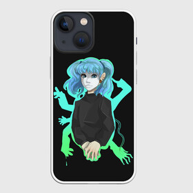 Чехол для iPhone 13 mini с принтом Sally Face в Ухте,  |  | Тематика изображения на принте: blue | diane | face | fisher | gizmo | henry | johnson | killer | larry | sally | генри | гизмо | джонсон | диана | ларри | лицо | салли | фейс | фишер