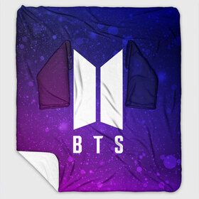 Плед с рукавами с принтом BTS YOURSELF в Ухте, 100% полиэстер | Закругленные углы, все края обработаны. Ткань не мнется и не растягивается. Размер 170*145 | Тематика изображения на принте: bangtan boys | bt21 | bts | bts army | bts stickers | j hope | jimin | jin | jungkook | k pop | rap monster | rapmon | suga | v | бтс | корея | стикеры bts