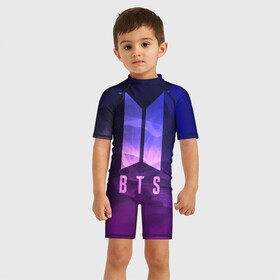 Детский купальный костюм 3D с принтом BTS LOVE YOURSELF в Ухте, Полиэстер 85%, Спандекс 15% | застежка на молнии на спине | Тематика изображения на принте: bangtan boys | bt21 | bts | bts army | bts stickers | j hope | jimin | jin | jungkook | k pop | rap monster | rapmon | suga | v | бтс | корея | стикеры bts