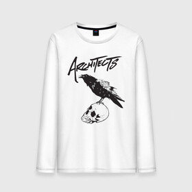Мужской лонгслив хлопок с принтом Architects в Ухте, 100% хлопок |  | all our gods have abandoned us | architects | daybreaker | lost forever lost together | группы | метал | музыка | рок
