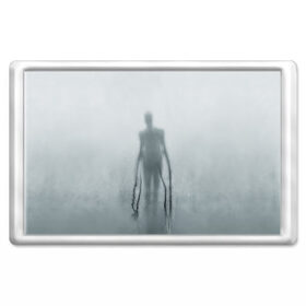 Магнит 45*70 с принтом Slender в Ухте, Пластик | Размер: 78*52 мм; Размер печати: 70*45 | slender | slenderman | кино | слендер | слендр | слэндр | тонкий | тощий | ужасы