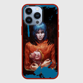 Чехол для iPhone 13 Pro Sally Face: в Ухте,  |  | blue | face | fisher | game | games | gizmo | hair | larry | mask | sally | волосы | гизмо | голубые | игра | игры | ларри | маска | протез | сали | салли | синие | синий | триллер | ужасы | фейс | фишер | фэйс | хоррор