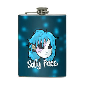 Фляга с принтом Sally Face в Ухте, металлический корпус | емкость 0,22 л, размер 125 х 94 мм. Виниловая наклейка запечатывается полностью | blue | face | fisher | game | games | gizmo | hair | larry | mask | sally | волосы | гизмо | голубые | игра | игры | ларри | маска | протез | сали | салли | синие | синий | триллер | ужасы | фейс | фишер | фэйс | хоррор