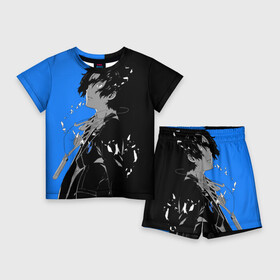 Детский костюм с шортами 3D с принтом Makoto Yuki  Persona 5 в Ухте,  |  | anime | game | makoto yuki | persona 5 | yuki | аниме | игра персонаж | мужчина | человек