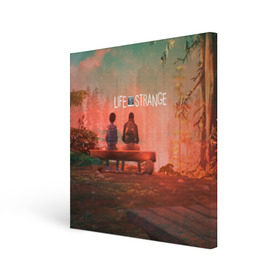 Холст квадратный с принтом Life is Strange в Ухте, 100% ПВХ |  | caulfield | chloe price | game | kate marsh | life | life is strange | life is strange: before the storm | max | strange | две луны | игры | кейт марш | колфилд | макс | подростки | студенты