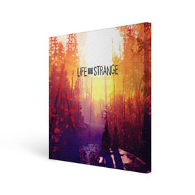 Холст квадратный с принтом Life is Strange в Ухте, 100% ПВХ |  | caulfield | chloe price | game | kate marsh | life | life is strange | life is strange: before the storm | max | strange | две луны | игры | кейт марш | колфилд | макс | подростки | студенты