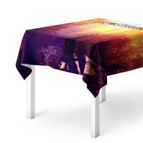 Скатерть 3D с принтом Life is Strange в Ухте, 100% полиэстер (ткань не мнется и не растягивается) | Размер: 150*150 см | caulfield | chloe price | game | kate marsh | life | life is strange | life is strange: before the storm | max | strange | две луны | игры | кейт марш | колфилд | макс | подростки | студенты