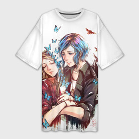 Платье-футболка 3D Life is Strange: в Ухте,  |  | life is strange | арт | графика | игры | рэйчел | хлоя