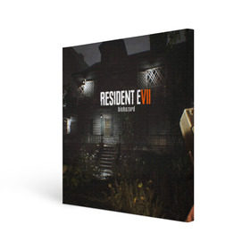 Холст квадратный с принтом RESIDENT EVIL 7 в Ухте, 100% ПВХ |  | biohazard | biohazard 7 | crocodile | fang | game | hand | monster | new umbrella | resident evil | resident evil 7 | umbrella | umbrella corp | umbrella corporation | zombie