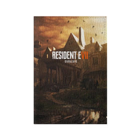 Обложка для паспорта матовая кожа с принтом RESIDENT EVIL 7 в Ухте, натуральная матовая кожа | размер 19,3 х 13,7 см; прозрачные пластиковые крепления | biohazard | biohazard 7 | crocodile | fang | game | hand | monster | new umbrella | resident evil | resident evil 7 | umbrella | umbrella corp | umbrella corporation | zombie