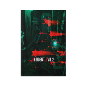 Обложка для паспорта матовая кожа с принтом RESIDENT EVIL 2 в Ухте, натуральная матовая кожа | размер 19,3 х 13,7 см; прозрачные пластиковые крепления | biohazard | biohazard 7 | crocodile | fang | game | hand | monster | new umbrella | resident evil | resident evil 7 | umbrella | umbrella corp | umbrella corporation | zombie