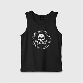 Детская майка хлопок с принтом Black Rebel Motorcycle Club в Ухте,  |  | black rebel motorcycle club | brmc | rock | группы | инди | музыка | рок | рок н ролл