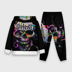 Детский костюм 3D (с толстовкой) с принтом Slipknot в Ухте,  |  | slipknot | грув | группа | джои джордисон | кори тейлор | метал | мик томсон | ню | петля | рок | слипкнот | удавка
