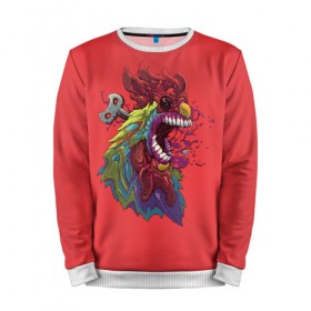 Мужской свитшот 3D Заводной петушок: в Ухте, 100% полиэстер с мягким внутренним слоем | круглый вырез горловины, мягкая резинка на манжетах и поясе, свободная посадка по фигуре | hen | hyper beast | гиперзверь | петух | петушара | хайпер бист | хайпербист | челюсть | яркий