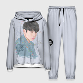 Мужской костюм 3D (с толстовкой) с принтом Jeon Jungkook в Ухте,  |  | Тематика изображения на принте: bts | gucci | jeon jungkook | k pop | korean pop | music | бтс | гуси | гучи | гуччи | кей поп | коллаб | чон чонгук