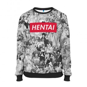 Женский свитшот 3D с принтом HENTAI в Ухте, 100% полиэстер с мягким внутренним слоем | круглый вырез горловины, мягкая резинка на манжетах и поясе, свободная посадка по фигуре | ahegao | anime | kodome | manga | senpai | аниме | анимэ | ахегао | кодоме | манга | меха | сенпай | юри | яой