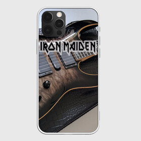 Чехол для iPhone 12 Pro с принтом Iron Maiden в Ухте, силикон | область печати: задняя сторона чехла, без боковых панелей | бас | британия | брюс дикинсон | гитара | группа | дева | железная | метал | нико макбрэйн | рок | стив харрис | хеви | яник герс