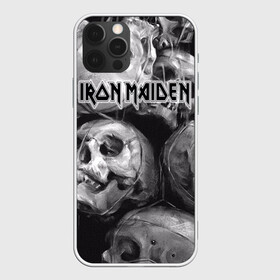 Чехол для iPhone 12 Pro с принтом Iron Maiden в Ухте, силикон | область печати: задняя сторона чехла, без боковых панелей | бас | британия | брюс дикинсон | гитара | группа | дева | железная | метал | нико макбрэйн | рок | стив харрис | хеви | яник герс