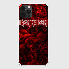 Чехол для iPhone 12 Pro с принтом Iron Maiden в Ухте, силикон | область печати: задняя сторона чехла, без боковых панелей | бас | британия | брюс дикинсон | гитара | группа | дева | железная | метал | нико макбрэйн | рок | стив харрис | хеви | яник герс