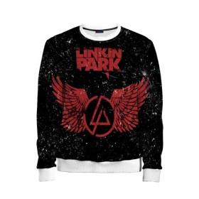 Детский свитшот 3D с принтом Linkin Park в Ухте, 100% полиэстер | свободная посадка, прямой крой, мягкая тканевая резинка на рукавах и понизу свитшота | американская | группа | линкин | майк шинода | метал | музыка | ню | парк | поп | рок | рэп | феникс фаррелл | честер беннингтон | электроник