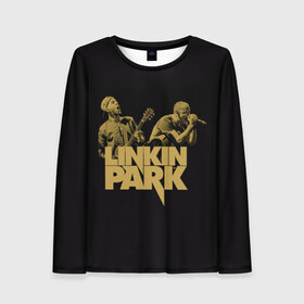 Женский лонгслив 3D с принтом Linkin Park в Ухте, 100% полиэстер | длинные рукава, круглый вырез горловины, полуприлегающий силуэт | американская | группа | линкин | майк шинода | метал | музыка | ню | парк | поп | рок | рэп | феникс фаррелл | честер беннингтон | электроник