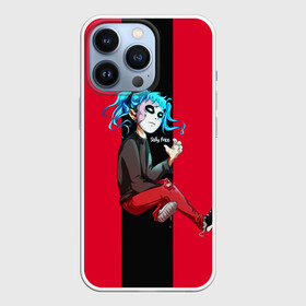 Чехол для iPhone 13 Pro Sally Face: в Ухте,  |  | sally face | игра | компьютерная игра | красная | красный | лицо | маска | полосы | протез | салли фейс | школа | шрамы