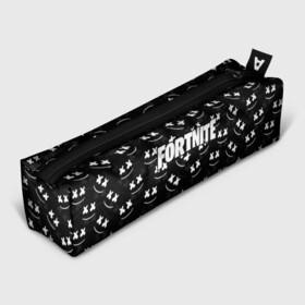 Пенал 3D с принтом FORTNITE x MARSHMELLO в Ухте, 100% полиэстер | плотная ткань, застежка на молнии | 2019 | armor | armour | cybersport | esport | fortnite | game | llama | logo | броня | игра | киберспорт | лама | фиолетовый | фирменные цвета | фортнайт