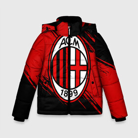 Зимняя куртка для мальчиков 3D с принтом Милан в Ухте, ткань верха — 100% полиэстер; подклад — 100% полиэстер, утеплитель — 100% полиэстер | длина ниже бедра, удлиненная спинка, воротник стойка и отстегивающийся капюшон. Есть боковые карманы с листочкой на кнопках, утяжки по низу изделия и внутренний карман на молнии. 

Предусмотрены светоотражающий принт на спинке, радужный светоотражающий элемент на пуллере молнии и на резинке для утяжки | ac milan | diavolo | milan | rossoneri | дьяволы | италия | красно чёрные | милан | серия а | форма | футбол | футболист | футбольная | футбольный клуб