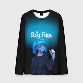 Мужской лонгслив 3D с принтом Sally Face в Ухте, 100% полиэстер | длинные рукава, круглый вырез горловины, полуприлегающий силуэт | blue | diane | face | fisher | gizmo | henry | johnson | killer | larry | sally | генри | гизмо | джонсон | диана | ларри | лицо | салли | фейс | фишер