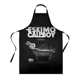 Фартук 3D с принтом Eskimo Callboy в Ухте, 100% полиэстер | общий размер — 65 х 85 см, ширина нагрудника — 26 см, горловина — 53 см, длина завязок — 54 см, общий обхват в поясе — 173 см. Принт на завязках и на горловине наносится с двух сторон, на основной части фартука — только с внешней стороны | bury me in vegas | crystals | danskimo | eskimo callboy | sushi | the scene | we are the mess | группы | метал | музыка | рок | эскимо колбой