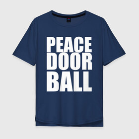 Мужская футболка хлопок Oversize с принтом ОБМАНЩИК в Ухте, 100% хлопок | свободный крой, круглый ворот, “спинка” длиннее передней части | лексика | надпись | обманщик | текст