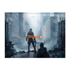 Обложка для студенческого билета с принтом Tom Clancy`s The Division в Ухте, натуральная кожа | Размер: 11*8 см; Печать на всей внешней стороне | division | the division | the division 2 | tom clancys the division 2 | агенты | бандиты | белый дом | вашингтон | война | разруха | солдаты | турель