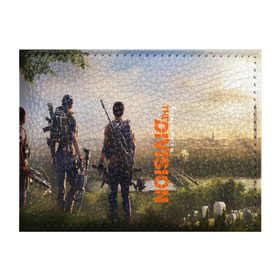 Обложка для студенческого билета с принтом Tom Clancy`s The Division в Ухте, натуральная кожа | Размер: 11*8 см; Печать на всей внешней стороне | division | the division | the division 2 | tom clancys the division 2 | агенты | бандиты | белый дом | вашингтон | война | разруха | солдаты | турель