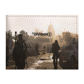 Обложка для студенческого билета с принтом Tom Clancy`s The Division в Ухте, натуральная кожа | Размер: 11*8 см; Печать на всей внешней стороне | division | the division | the division 2 | tom clancys the division 2 | агенты | бандиты | белый дом | вашингтон | война | разруха | солдаты | турель