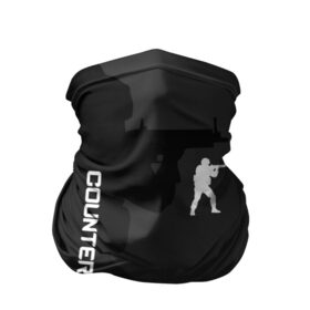 Бандана-труба 3D с принтом COUNTER STRIKE в Ухте, 100% полиэстер, ткань с особыми свойствами — Activecool | плотность 150‒180 г/м2; хорошо тянется, но сохраняет форму | action | astralis | awp | counter strike | cs go | cs go global offensive | cybersport | faze clan | game | gamer | hyper beast | shooter | skin | team liquid | киберспорт | оружие | скины