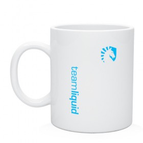 Кружка с принтом TEAM LIQUID в Ухте, керамика | объем — 330 мл, диаметр — 80 мм. Принт наносится на бока кружки, можно сделать два разных изображения | 