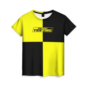 Женская футболка 3D с принтом Testing Asap Rocky в Ухте, 100% полиэфир ( синтетическое хлопкоподобное полотно) | прямой крой, круглый вырез горловины, длина до линии бедер | aap rocky | aka rap | asap | babushka style | logo | mob | music | rap | rocky | testing | testing asap rocky | trend | банда | логотип | мода | музыка | рэп | тренд | эксклюзив