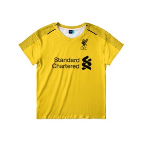 Детская футболка 3D Alisson GK home 18-19: в Ухте, 100% гипоаллергенный полиэфир | прямой крой, круглый вырез горловины, длина до линии бедер, чуть спущенное плечо, ткань немного тянется |