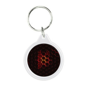 Брелок круглый с принтом Titanfall в Ухте, пластик и полированная сталь | круглая форма, металлическое крепление в виде кольца | боевой | меха | научно | оружие | робот | сеть | симулятор | снаряжение | спектры | титан | фантастика | шутер