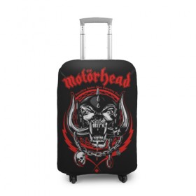 Чехол для чемодана 3D Motorhead: в Ухте, 86% полиэфир, 14% спандекс | двустороннее нанесение принта, прорези для ручек и колес | motorhead | группы | лемми килмистер | метал | музыка | рок | хард рок | хеви метал